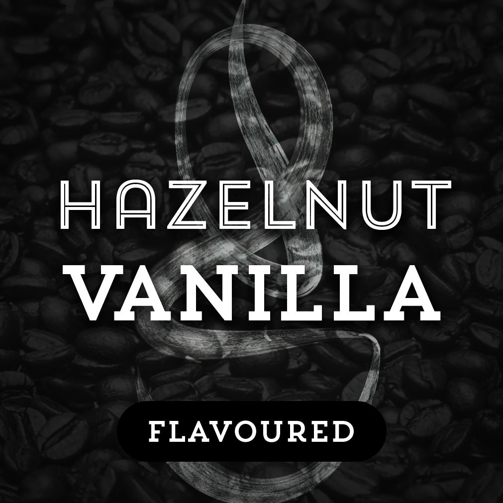 Hazelnut Vanilla - Premium Coffee from $19.50. Shop now at Grind Roast Masters