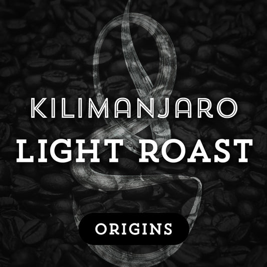 Kilimanjaro Light Roast - Premium Coffee from $17.50. Shop now at Grind Roast Masters