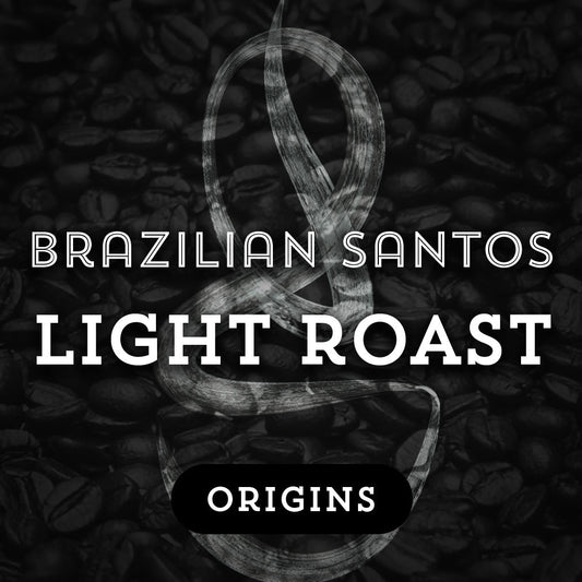 Brazilian Santos Light Roast - Premium Coffee from $16.50. Shop now at Grind Roast Masters