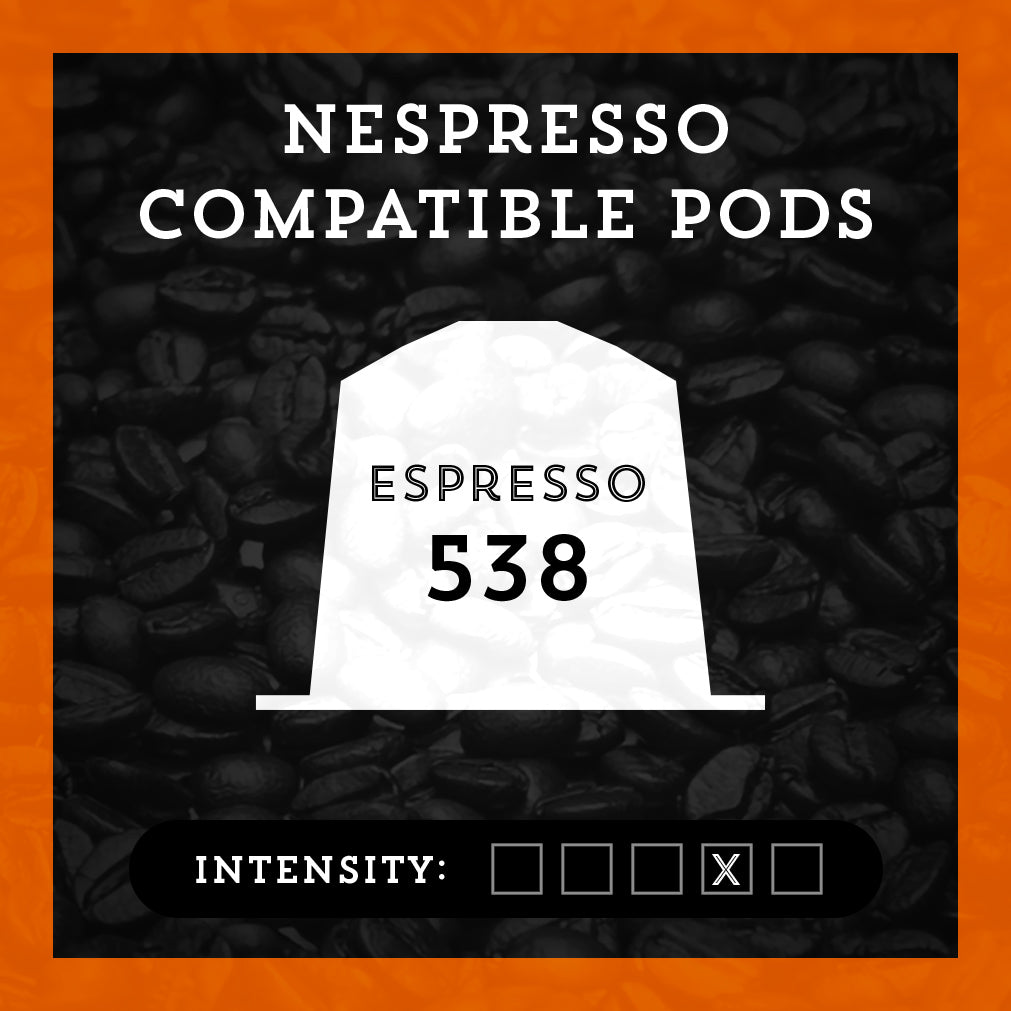 Espresso 538 - Premium Coffee from $9. Shop now at Grind Roast Masters
