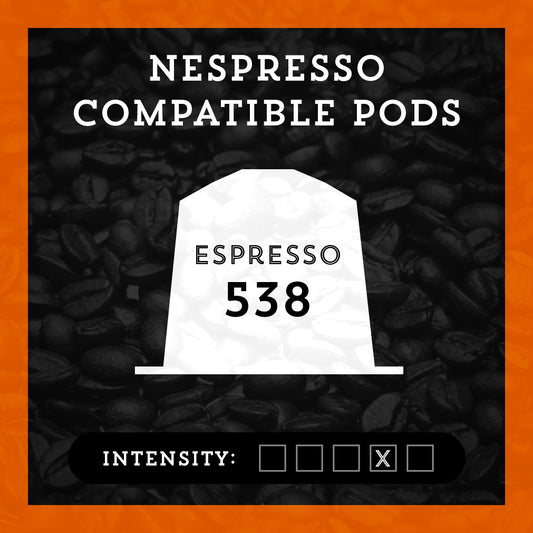 Espresso 538 - Premium Coffee from $9. Shop now at Grind Roast Masters