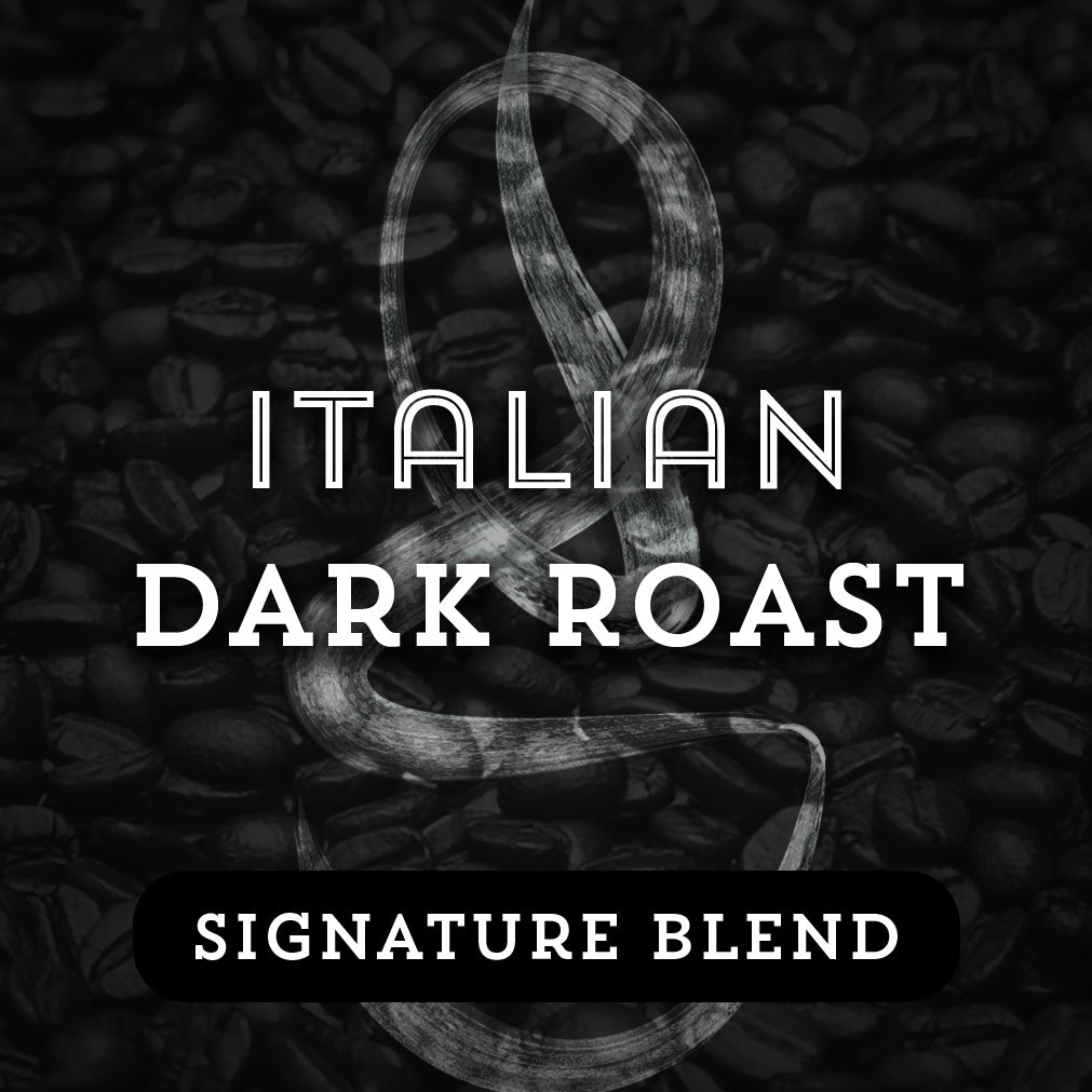 Italian Dark Roast - Premium Coffee from $16.50. Shop now at Grind Roast Masters