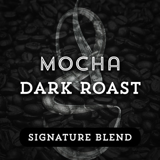Mocha Dark Roast - Premium Coffee from $16.50. Shop now at Grind Roast Masters
