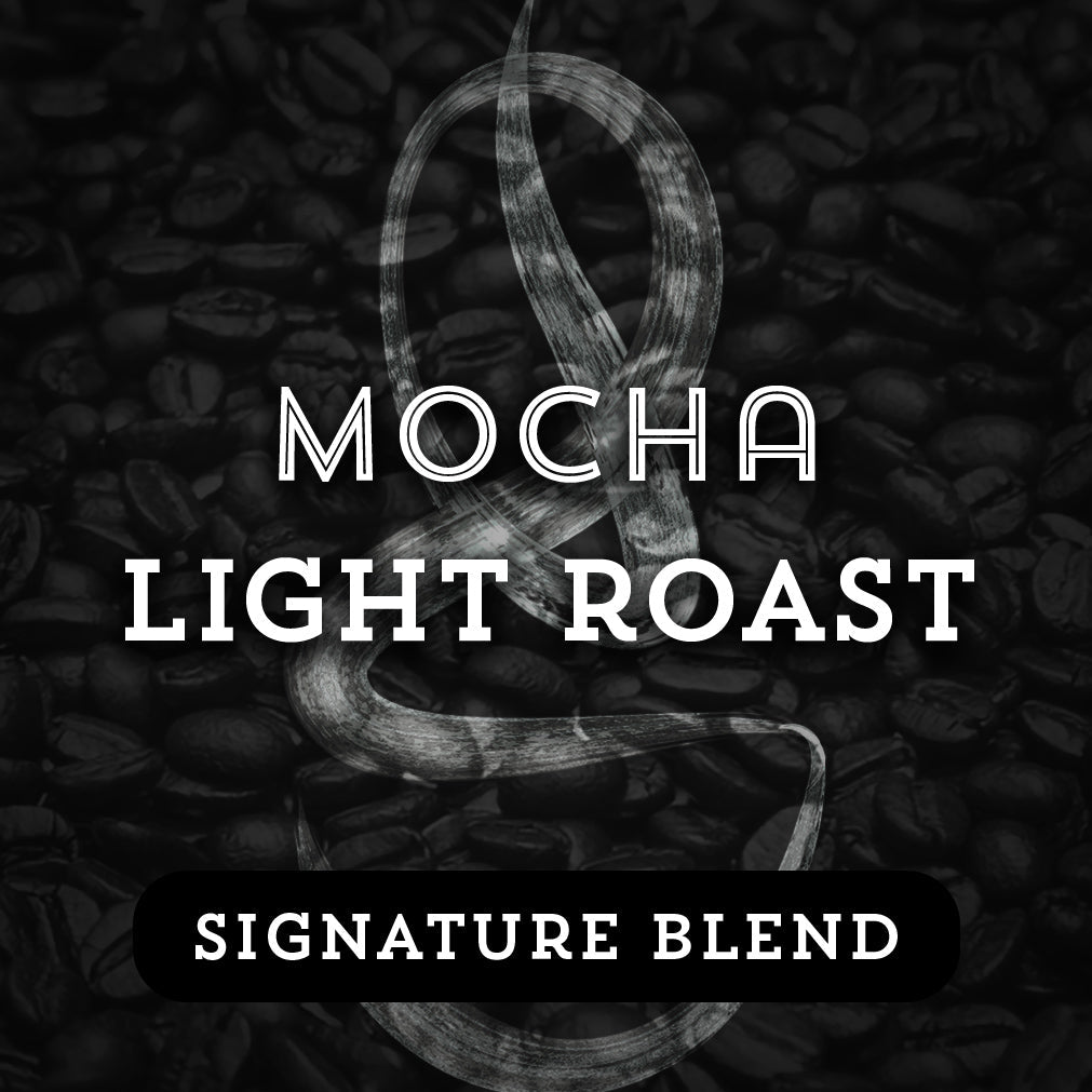 Mocha Light Roast - Premium Coffee from $16.50. Shop now at Grind Roast Masters