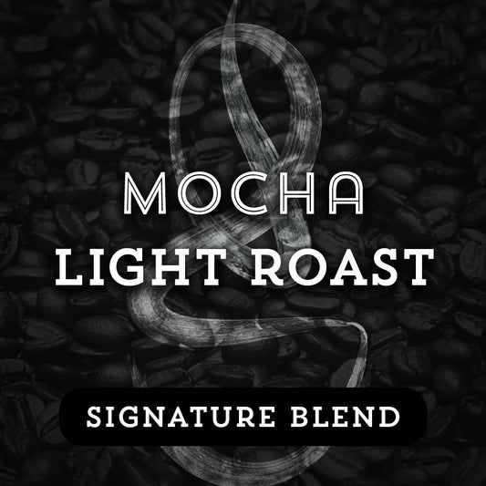 Mocha Light Roast - Premium Coffee from $16.50. Shop now at Grind Roast Masters