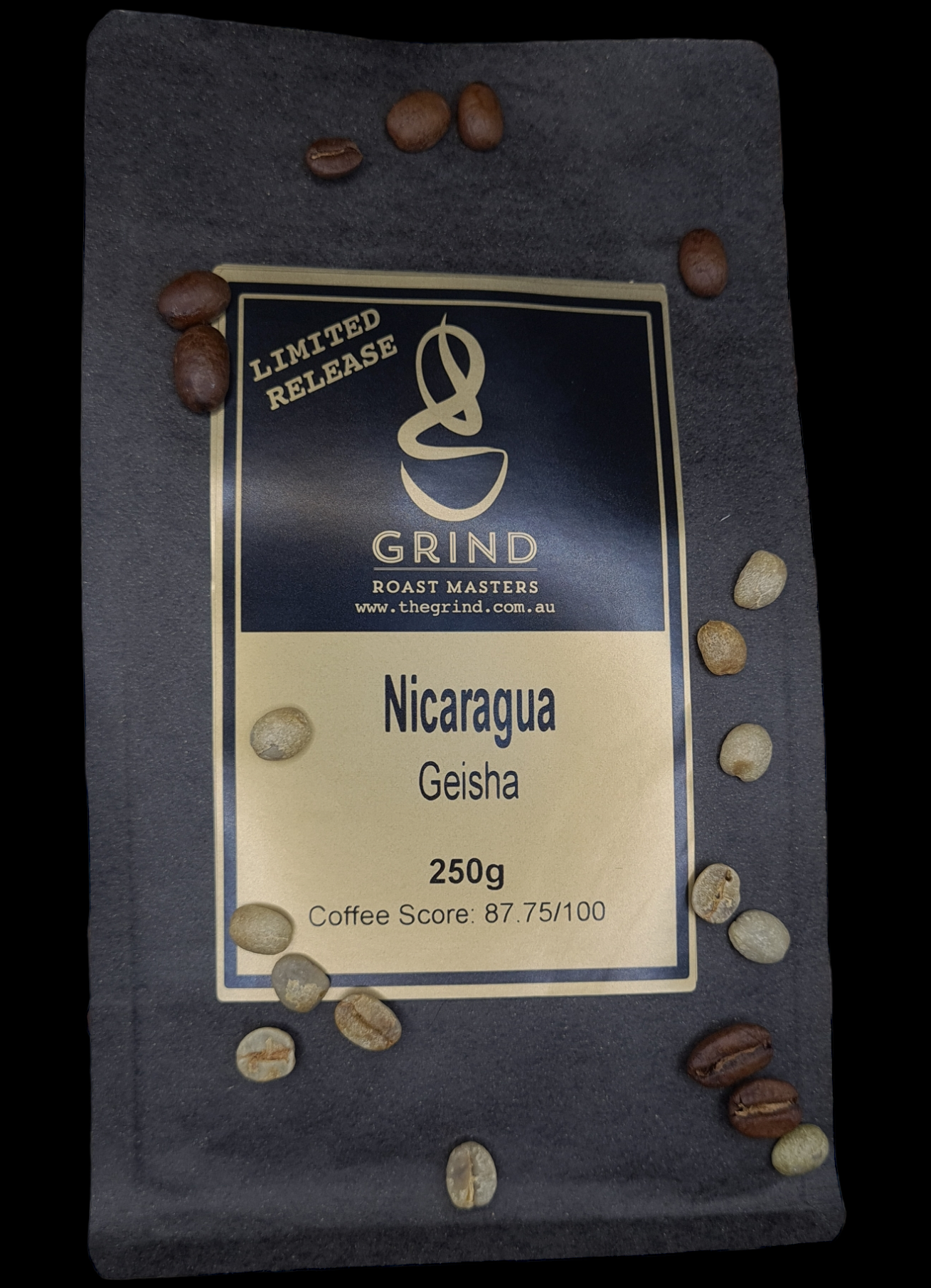 Nicaragua Geisha - Premium Coffee from $20.00. Shop now at Grind Roast Masters