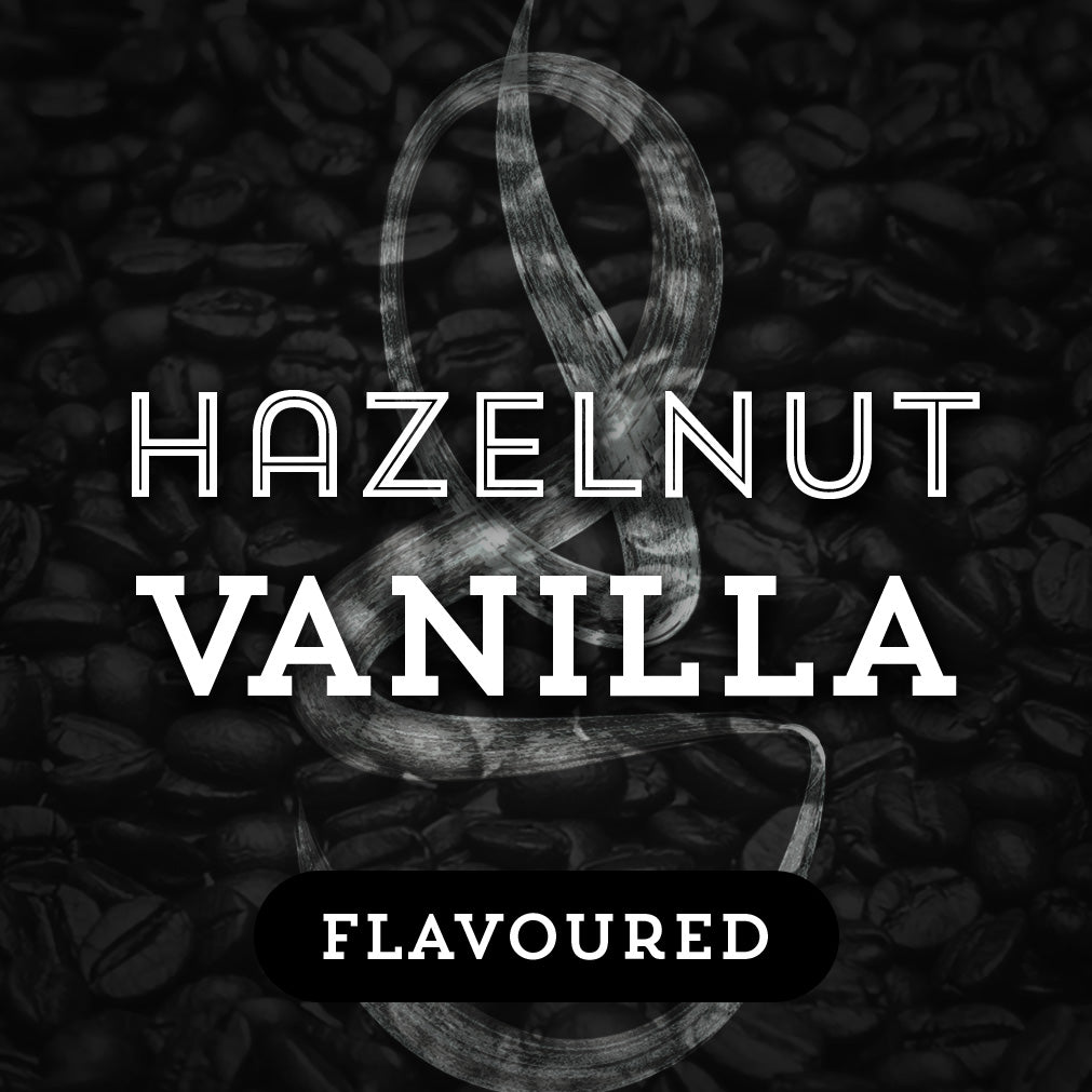 Hazelnut Vanilla - Premium Coffee from $16.50. Shop now at Grind Roast Masters