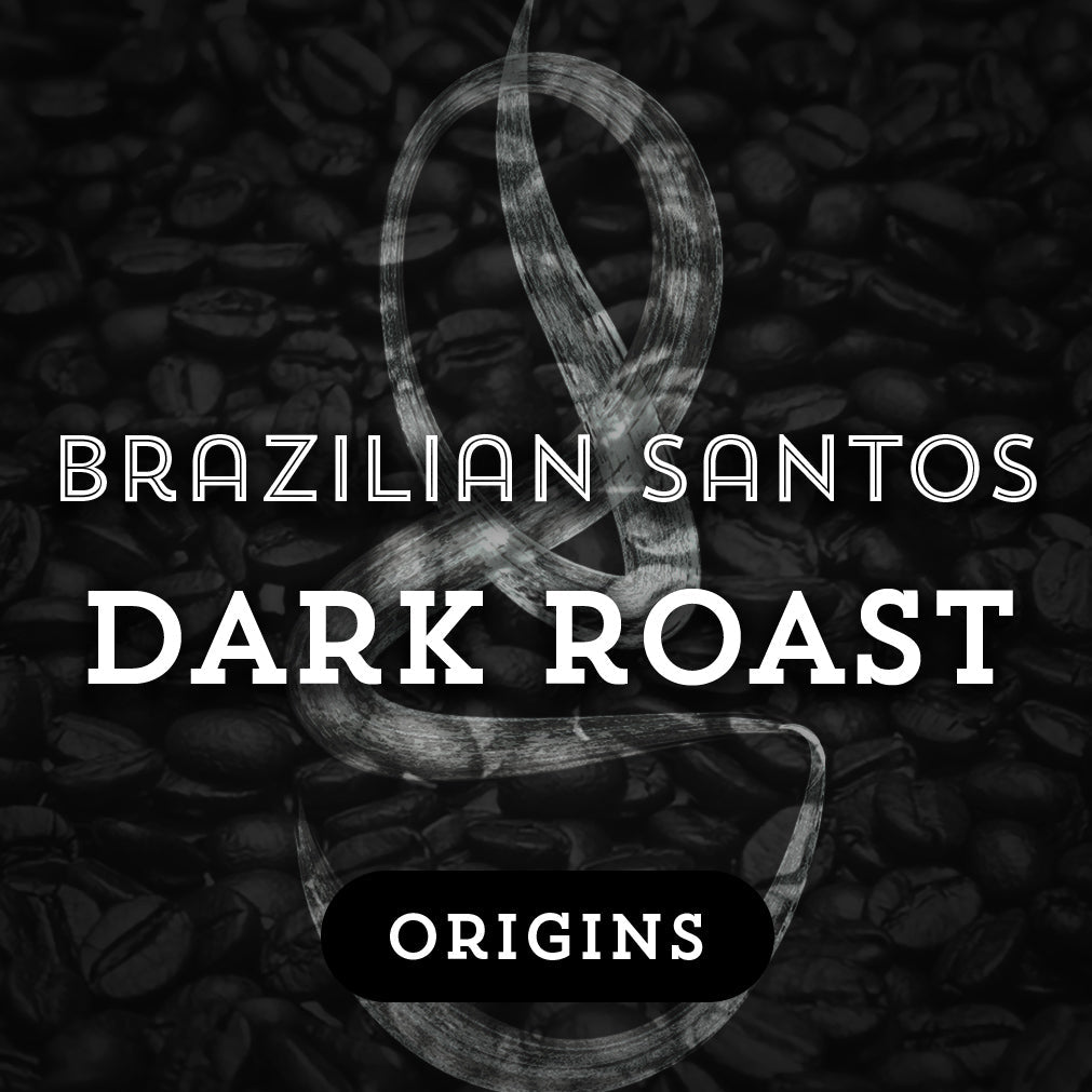 Brazilian Santos Dark Roast - Premium Coffee from $15. Shop now at Grind Roast Masters