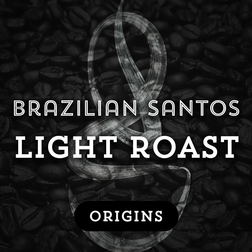 Brazilian Santos Light Roast - Premium Coffee from $15. Shop now at Grind Roast Masters