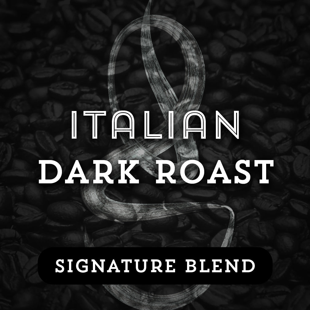 Italian Dark Roast - Premium Coffee from $15.00. Shop now at Grind Roast Masters