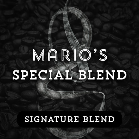 Mario's Special Blend - Premium Coffee from $15.00. Shop now at Grind Roast Masters