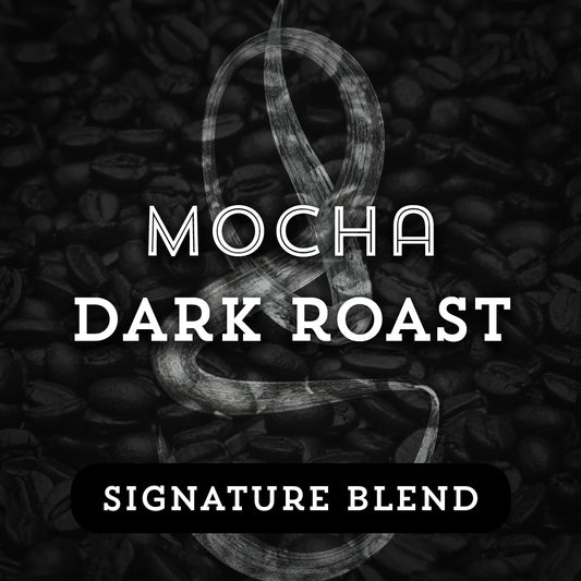 Mocha Dark Roast - Premium Coffee from $15.00. Shop now at Grind Roast Masters