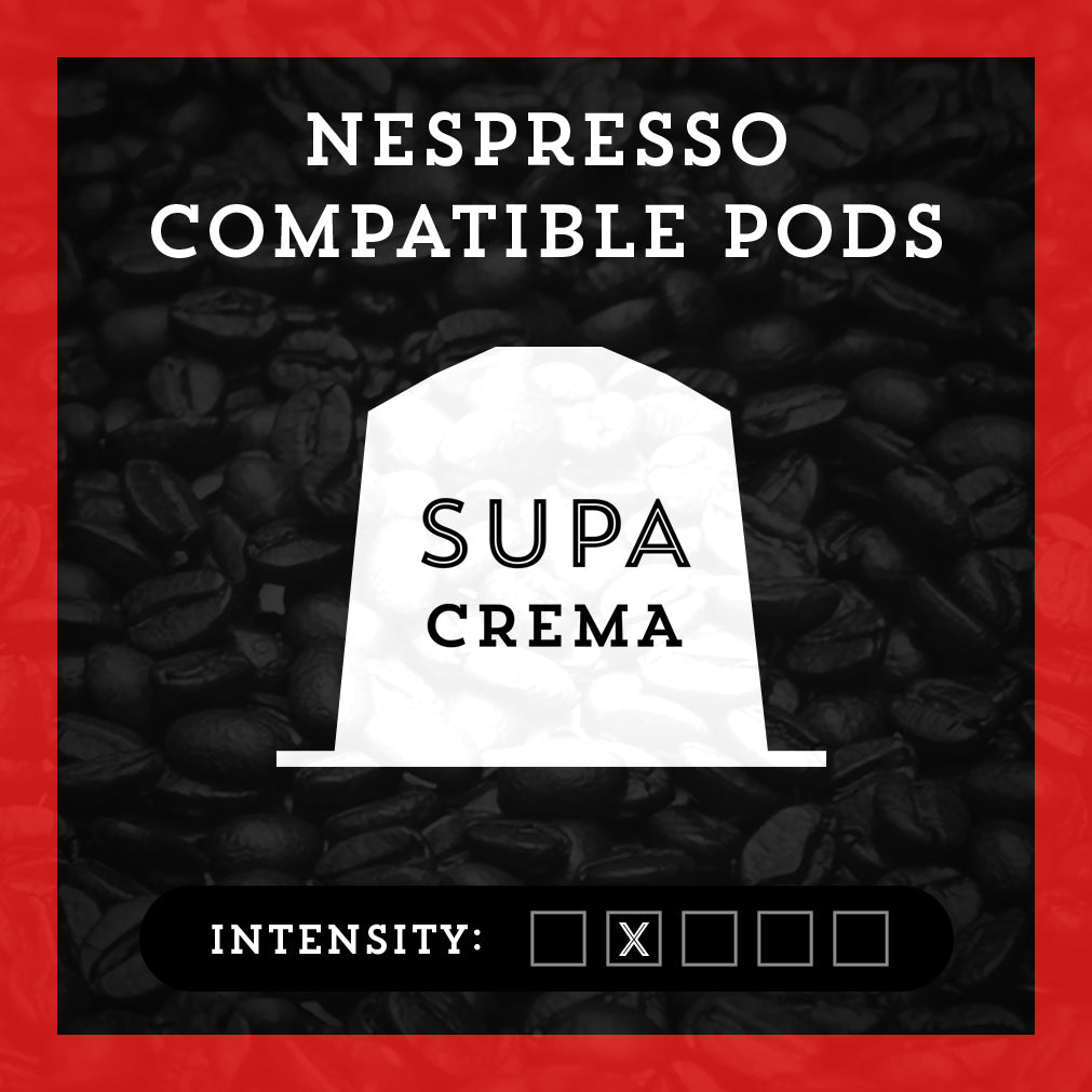 Supa Crema - Premium Coffee from $14.00. Shop now at Grind Roast Masters